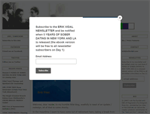Tablet Screenshot of erikvidal.com